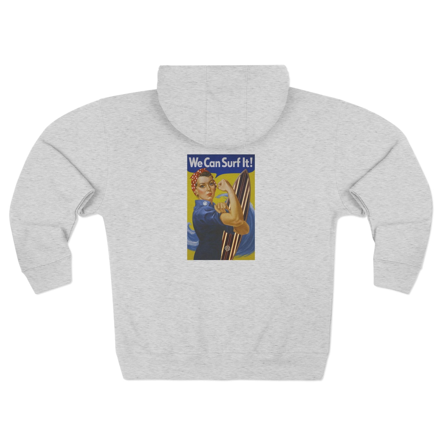 Rosie the Surfer zip fleece hoodie image 7