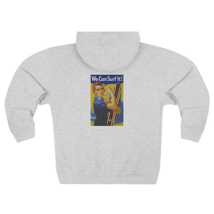 Rosie the Surfer zip fleece hoodie image 7
