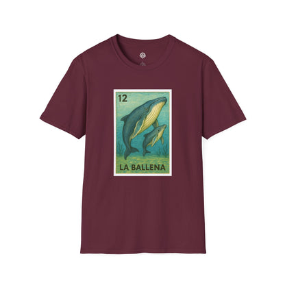 Whale Lotería cotton t-shirt image 6