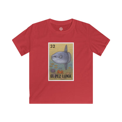 Sunfish Lotería kids soft style t-shirt image 12