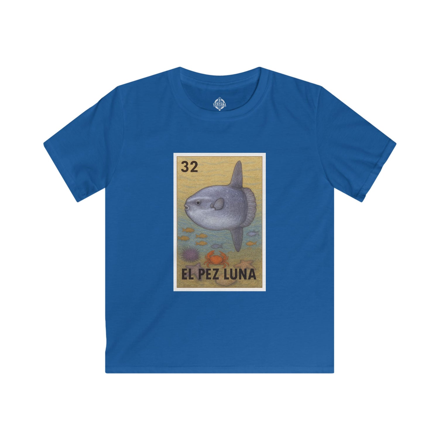 Sunfish Lotería kids soft style t-shirt image 10