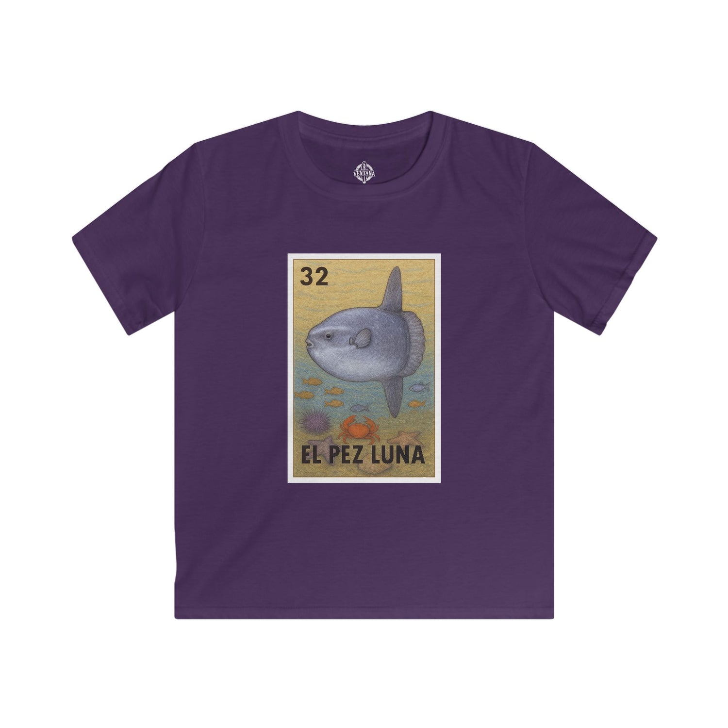 Sunfish Lotería kids soft style t-shirt image 11