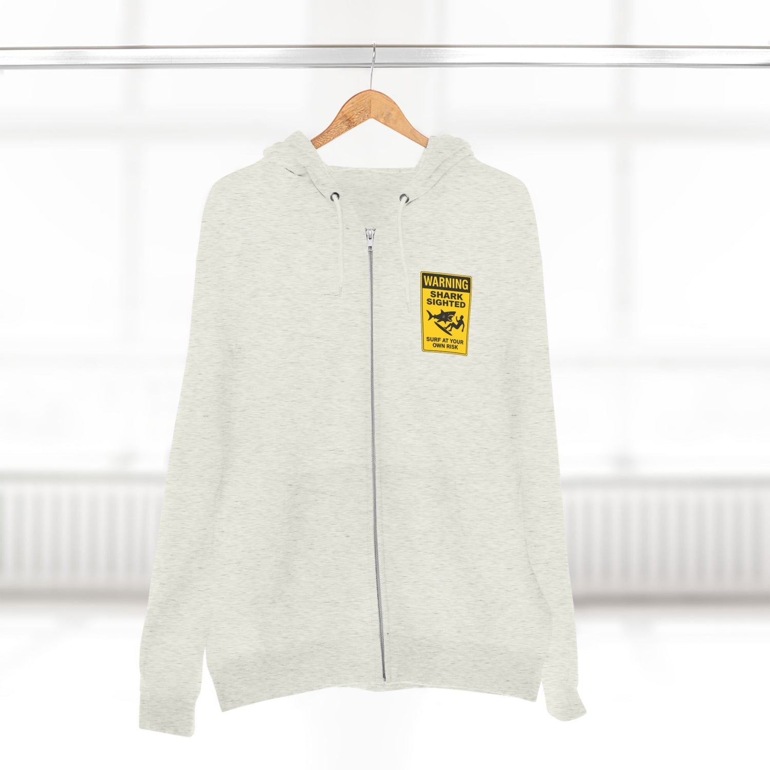 Shark Sighted Zip Hoodie