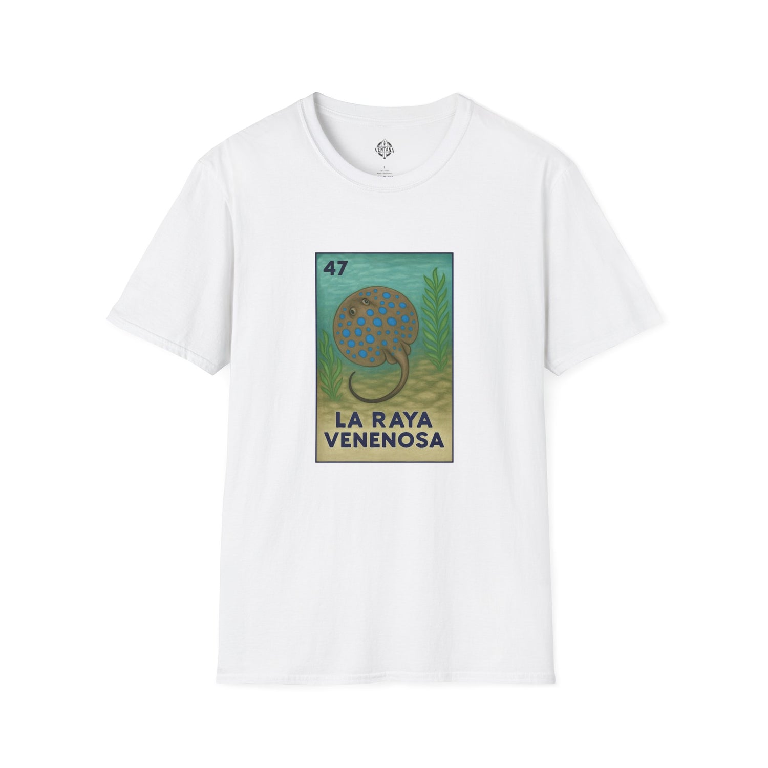 Stingray Lotería cotton t-shirt image 5
