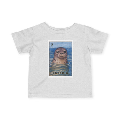 Seal Lotería infant cotton t-shirt image 5