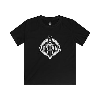 Ventana Psychedelic Treefish Logo kids soft style t-shirt image 5