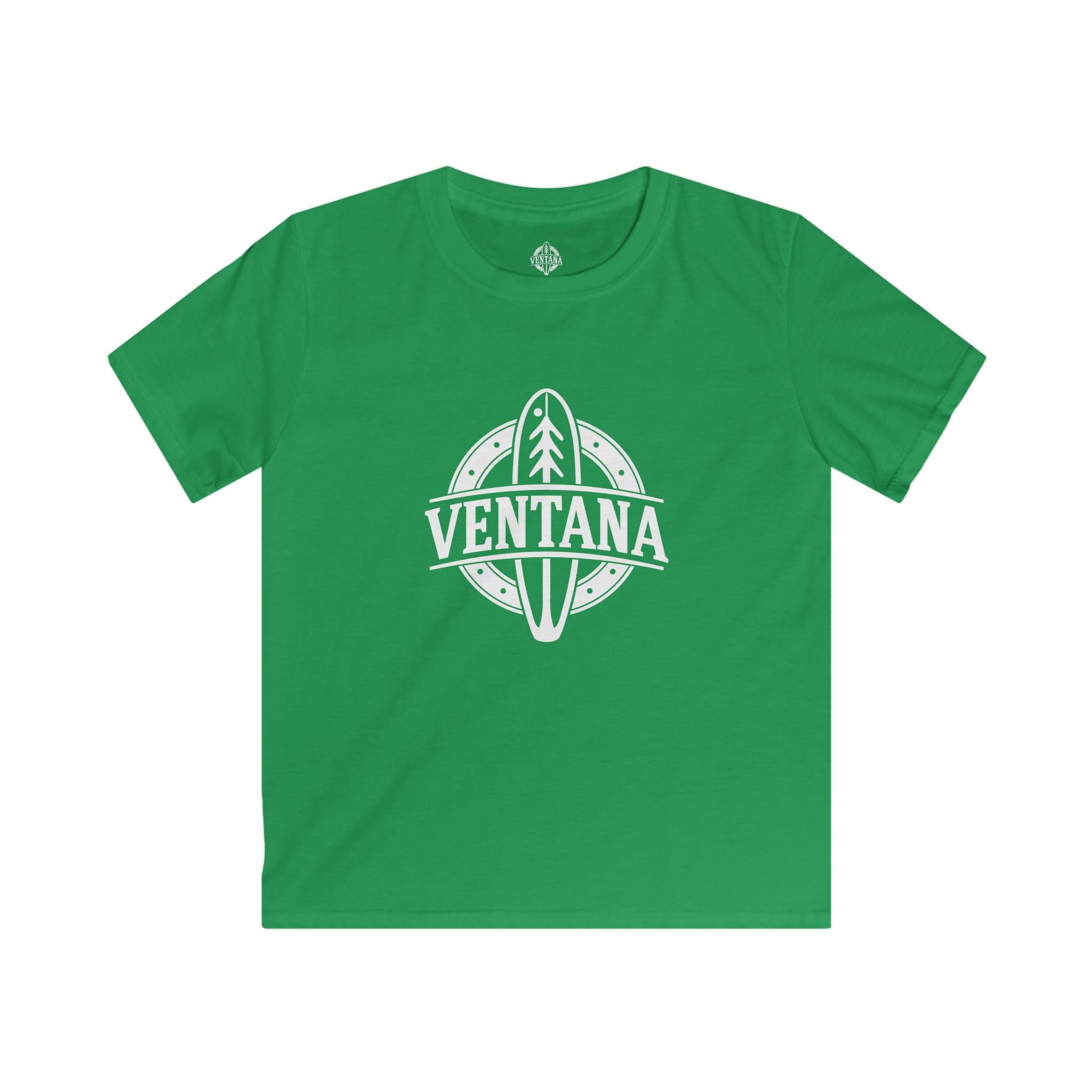 Ventana Psychedelic Treefish Logo kids soft style t-shirt image 8
