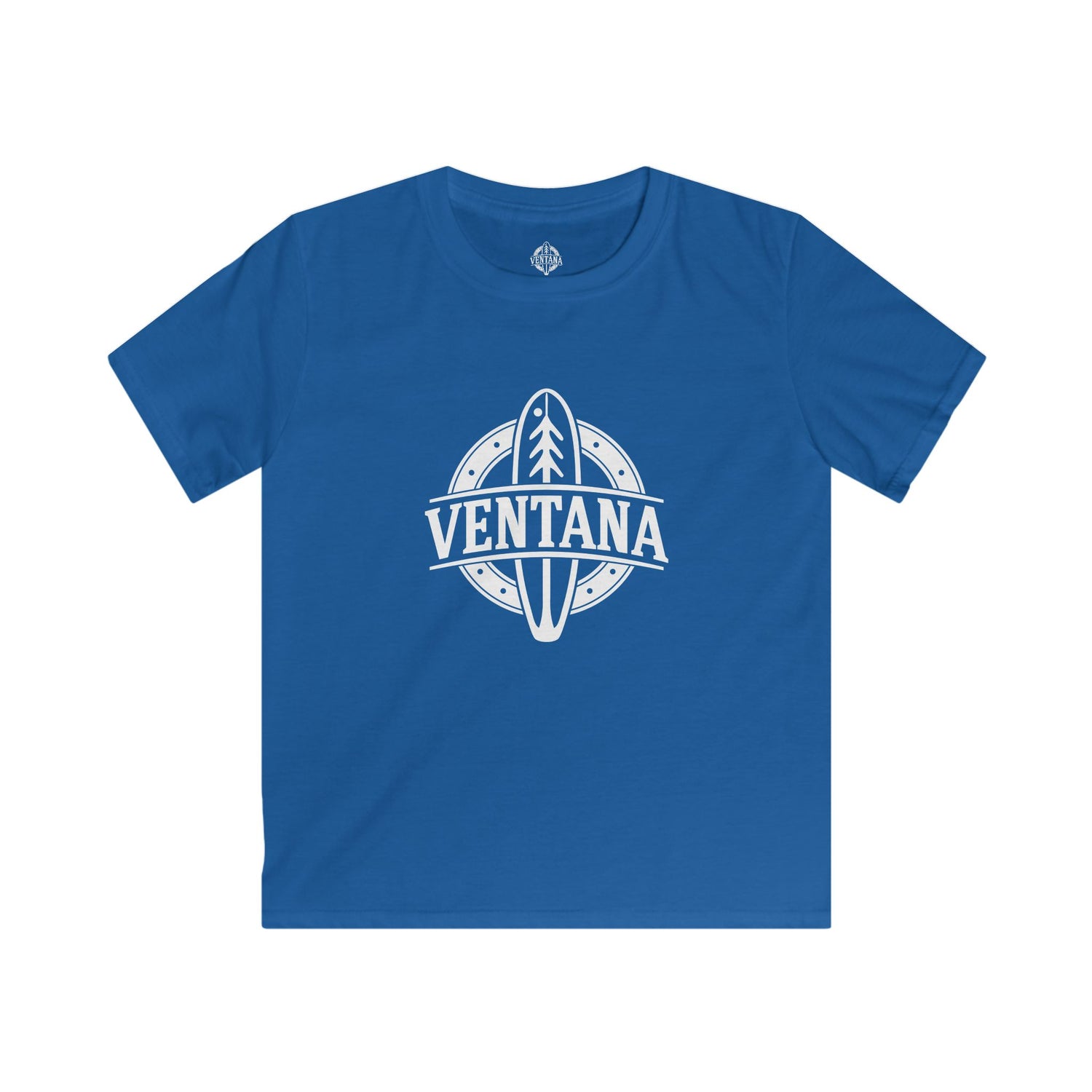 Ventana Psychedelic Treefish Logo kids soft style t-shirt image 10
