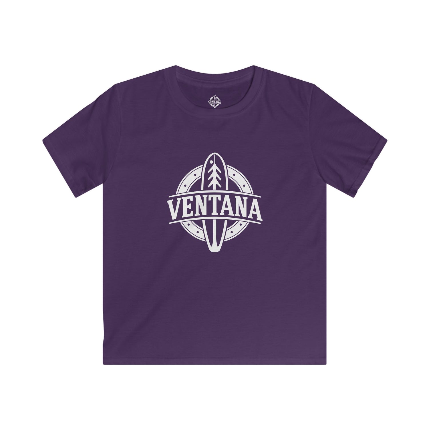 Ventana Psychedelic Treefish Logo kids soft style t-shirt image 11