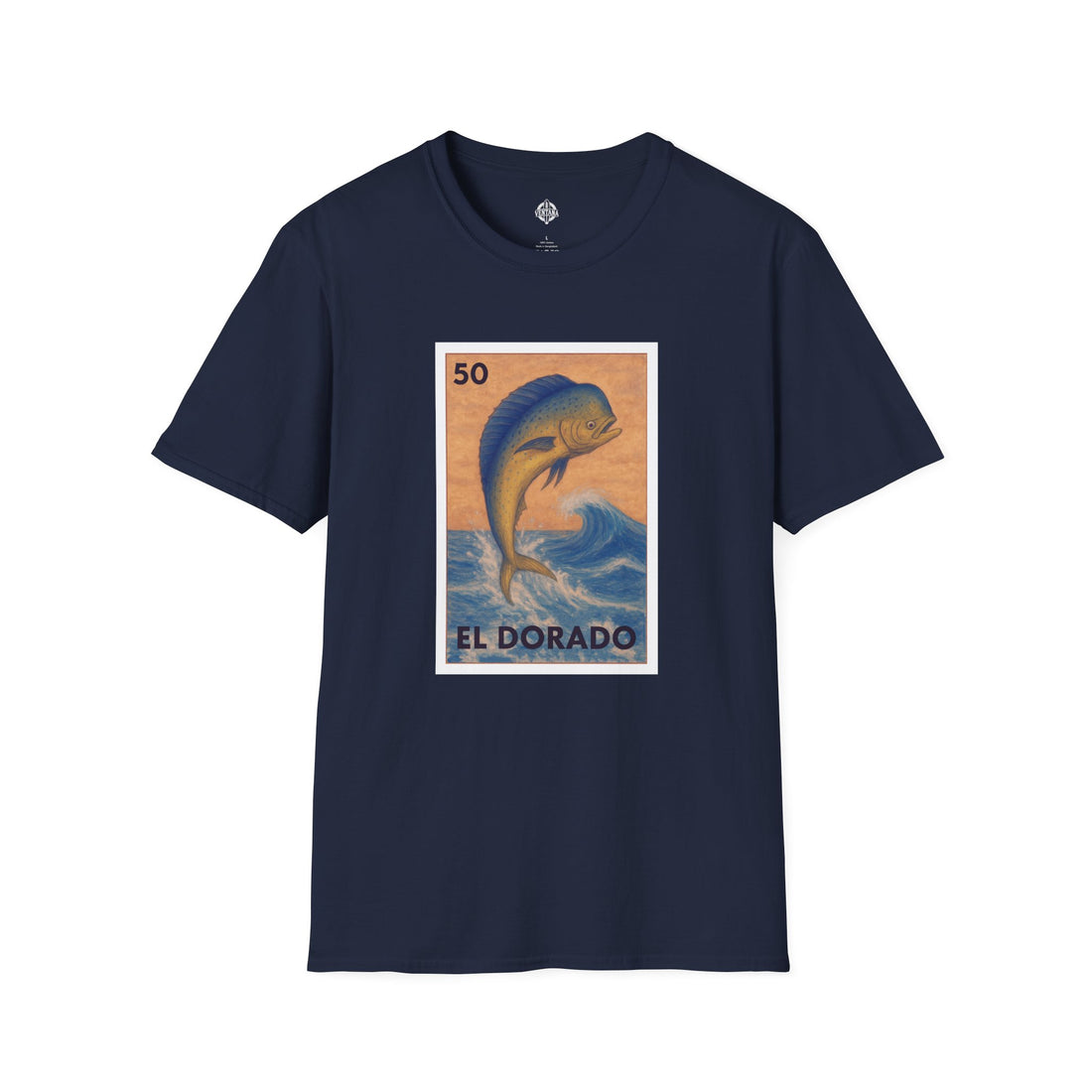 Dorado Lotería Unisex - Soft Style U.S. Cotton T-Shirt (El Dorado)