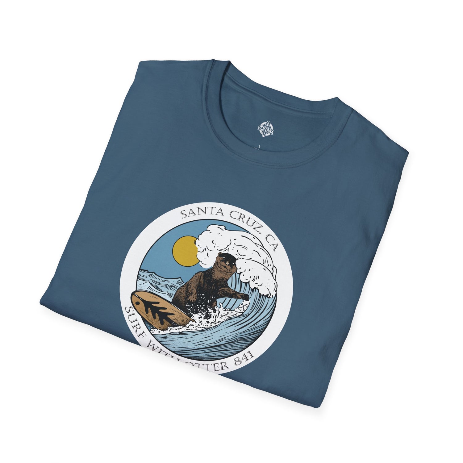 Surf with Otter 841 T-Shirt