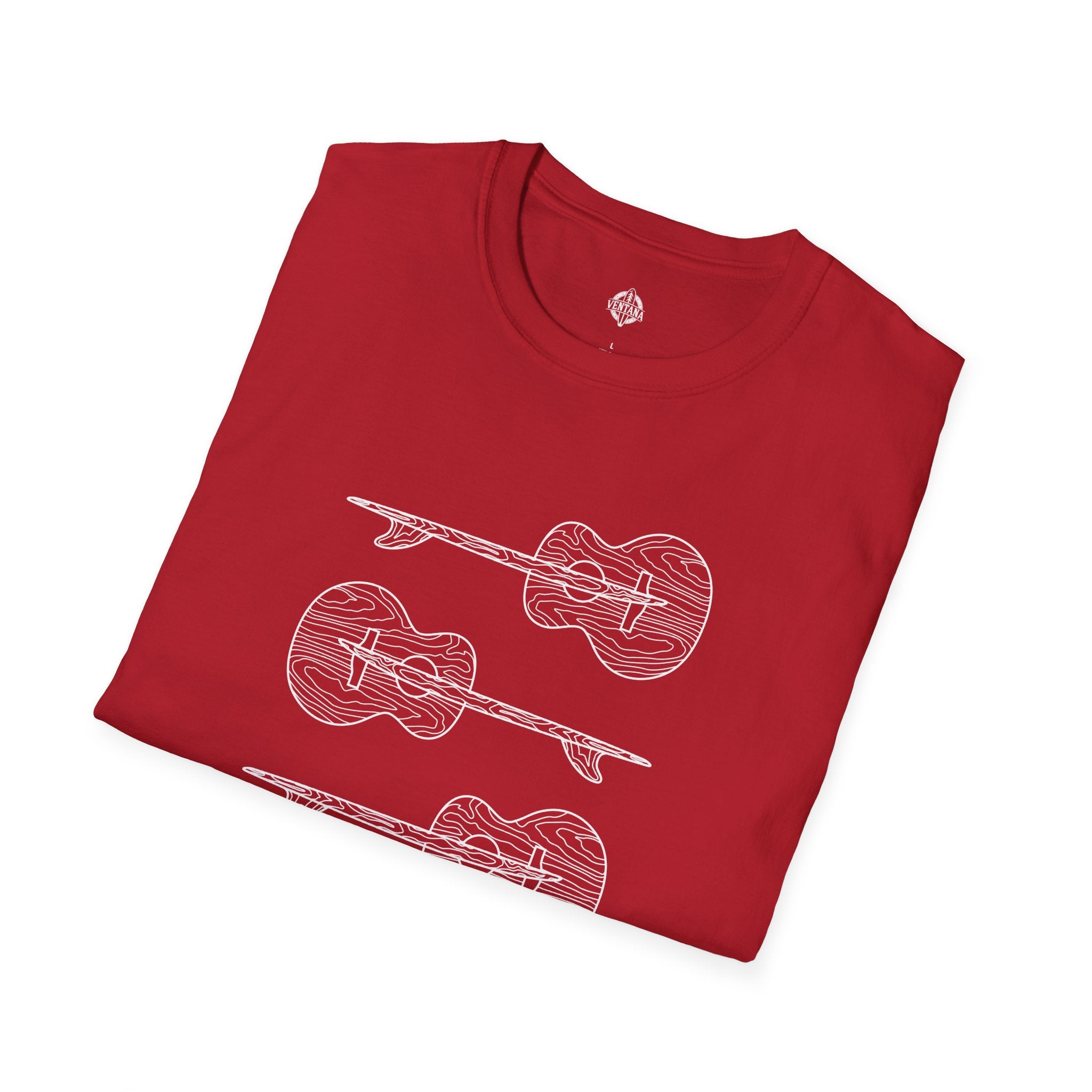 Santa Cruz Guitar Collab Soft Style U.S. Cotton T-Shirt