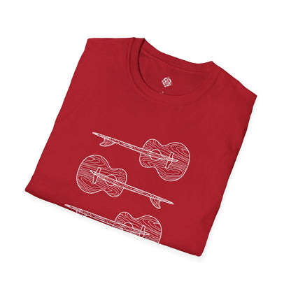 Santa Cruz Guitar Collab Soft Style U.S. Cotton T-Shirt