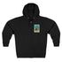 Elephant Seal Lotería zip fleece hoodie image 5