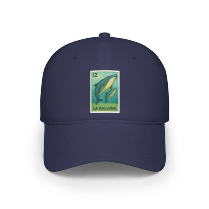 Whale Lotería baseball cap image 1