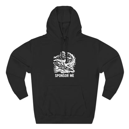 Sponsor Me Unisex - Pull-Over Cotton Blend Fleece Hoodie