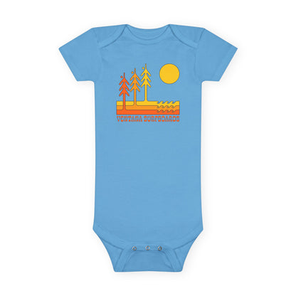 Ventana Circa 78 - Baby Short Sleeve 100% Cotton Onesie