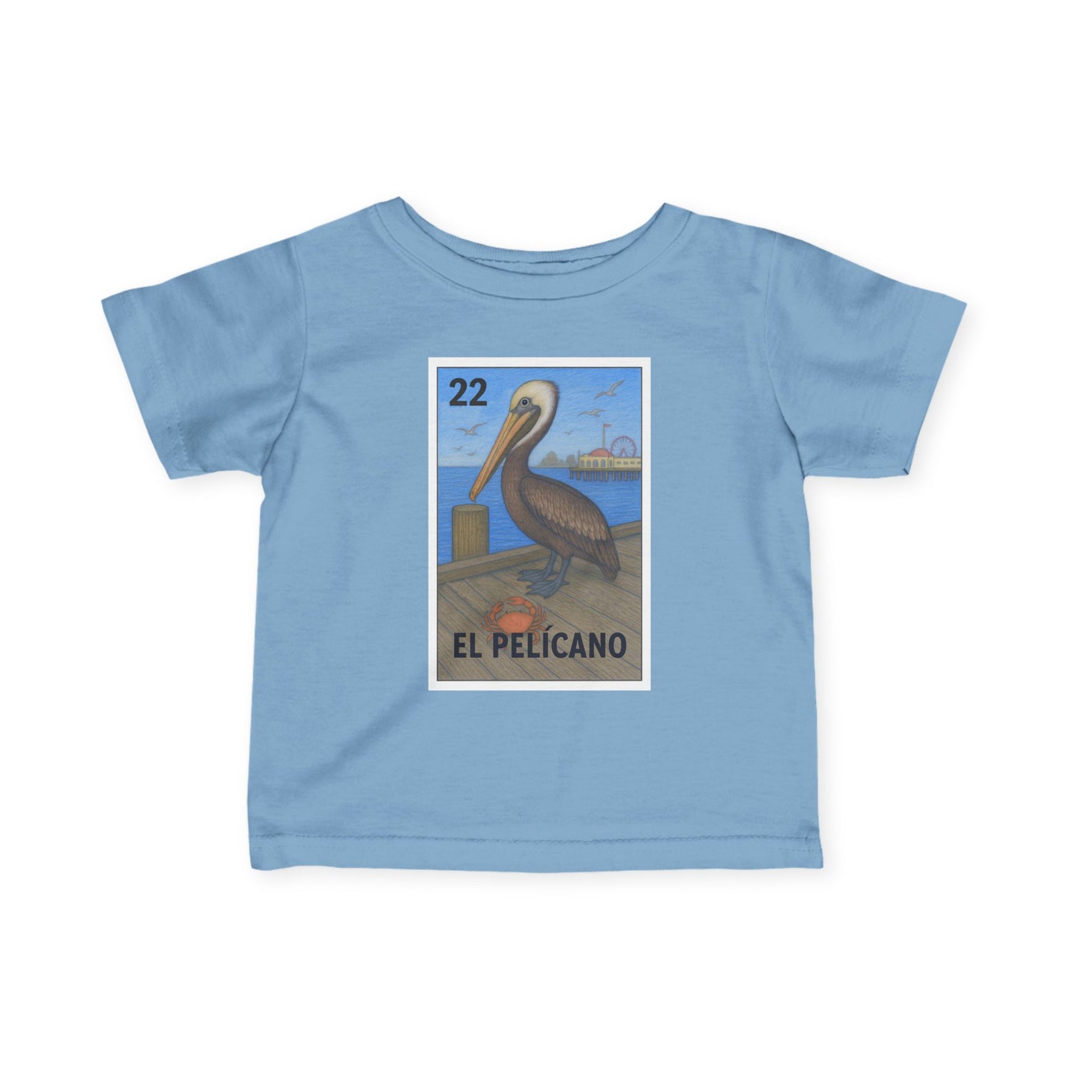 Pelican Loteria infant cotton t-shirt product image 1
