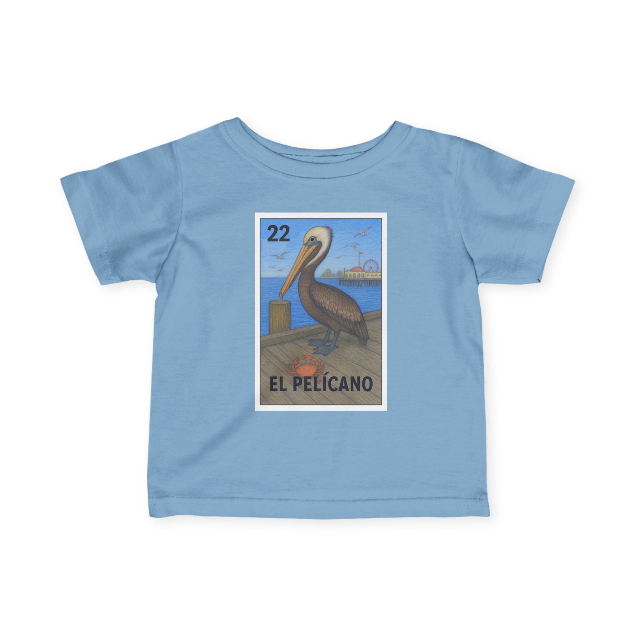 Pelican Loteria infant cotton t-shirt product image 1