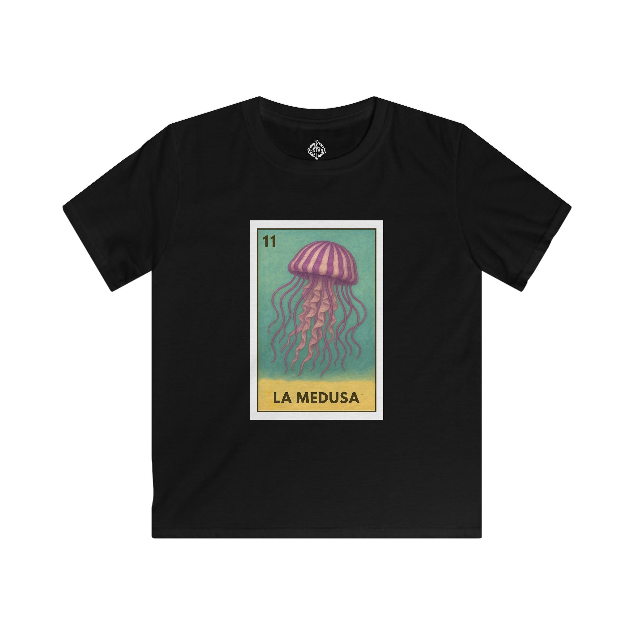 Sea Jelly Lotería kids soft style t-shirt image 5