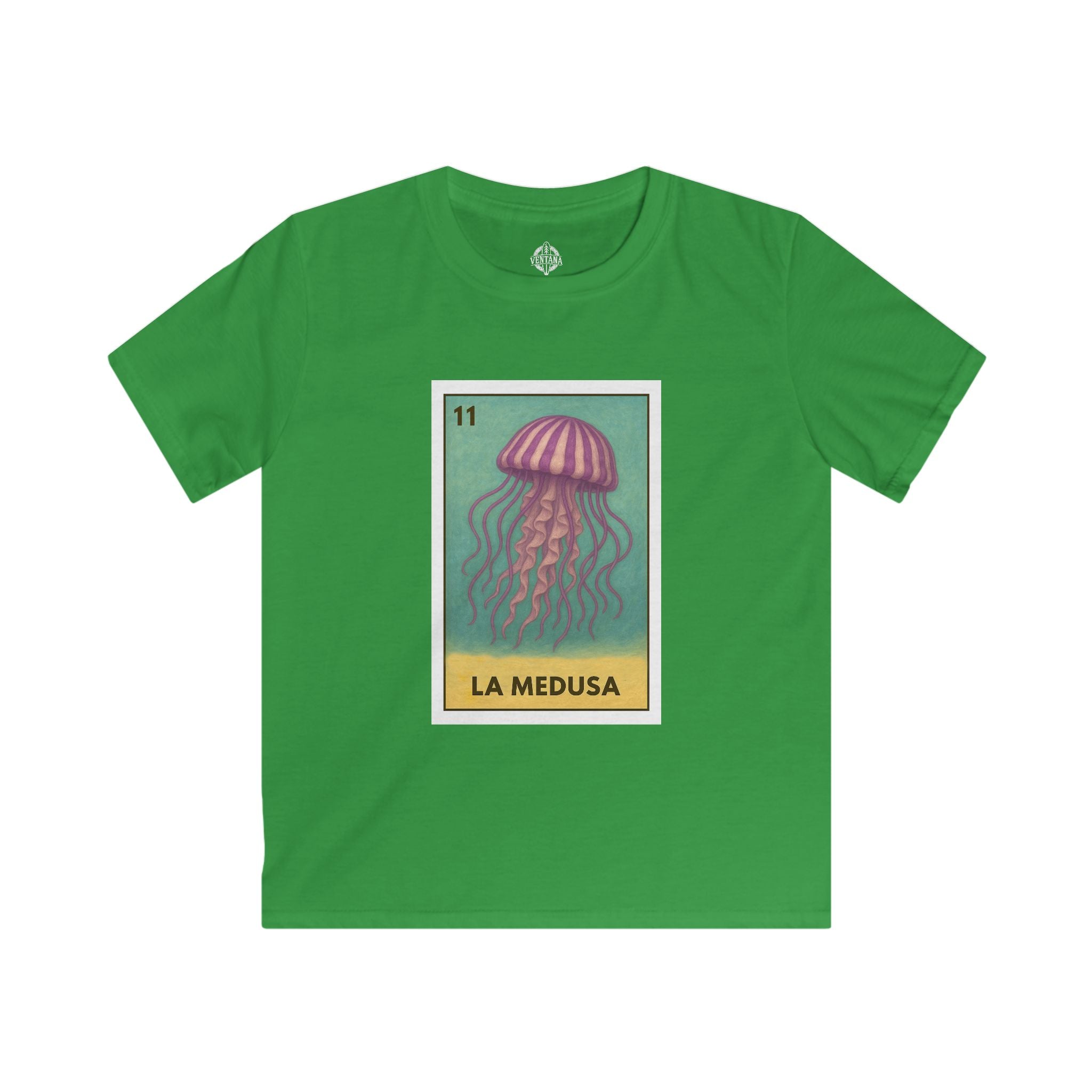 Sea Jelly Lotería kids soft style t-shirt image 8