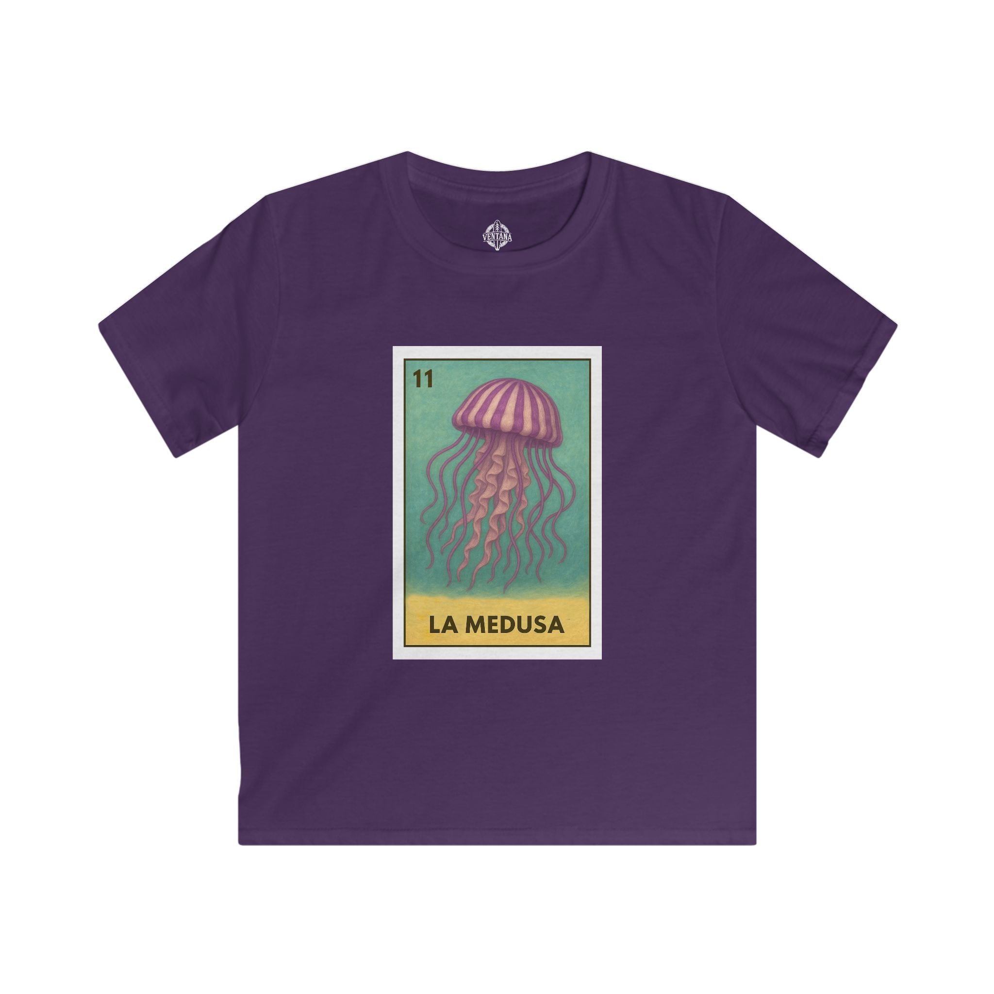 Sea Jelly Lotería kids soft style t-shirt image 11