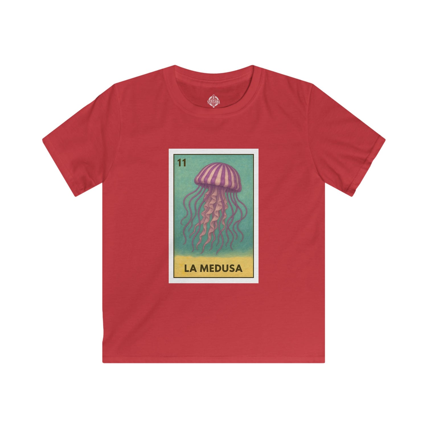 Sea Jelly Lotería kids soft style t-shirt image 12