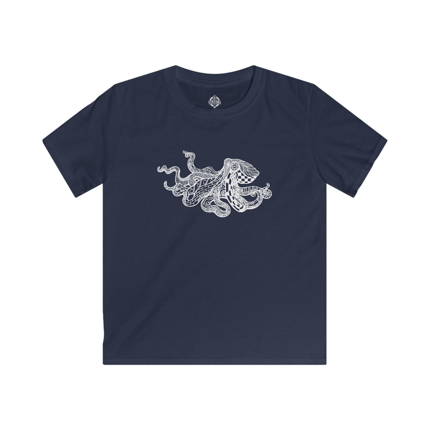 Ventangle Octopus kids soft style t-shirt image 1