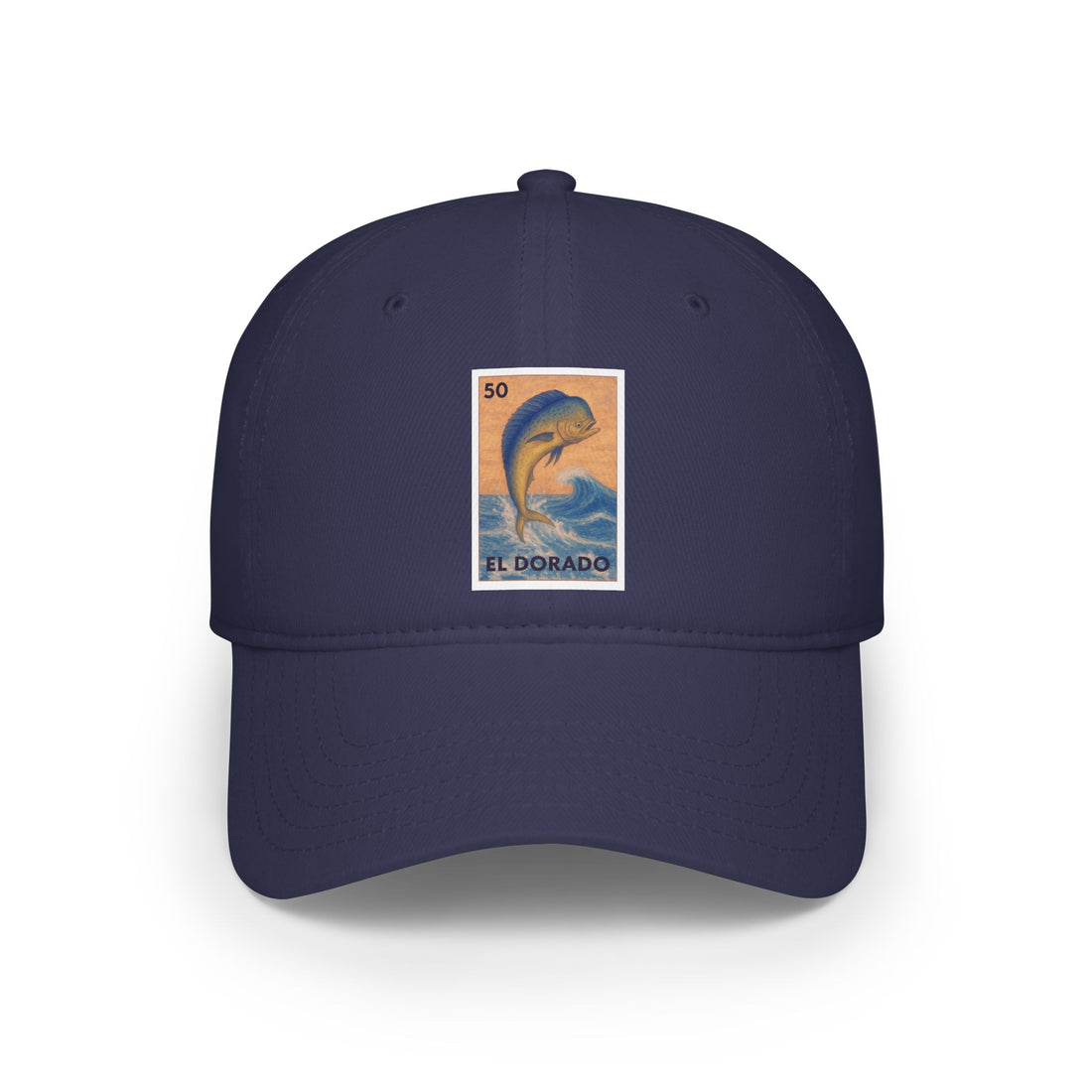 Dorado Lotería Unisex - 100% Cotton Baseball Cap (El Tiburón)