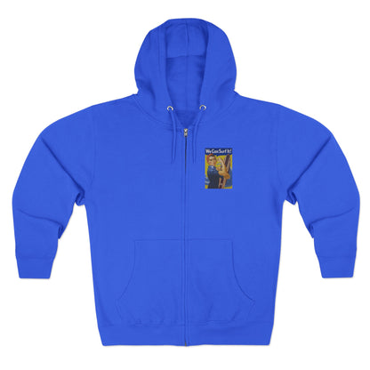 Rosie the Surfer zip fleece hoodie image 3