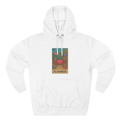 Crab Lotería fleece hoodie image 4