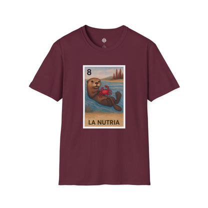 Sea Otter Lotería cotton t-shirt image 6