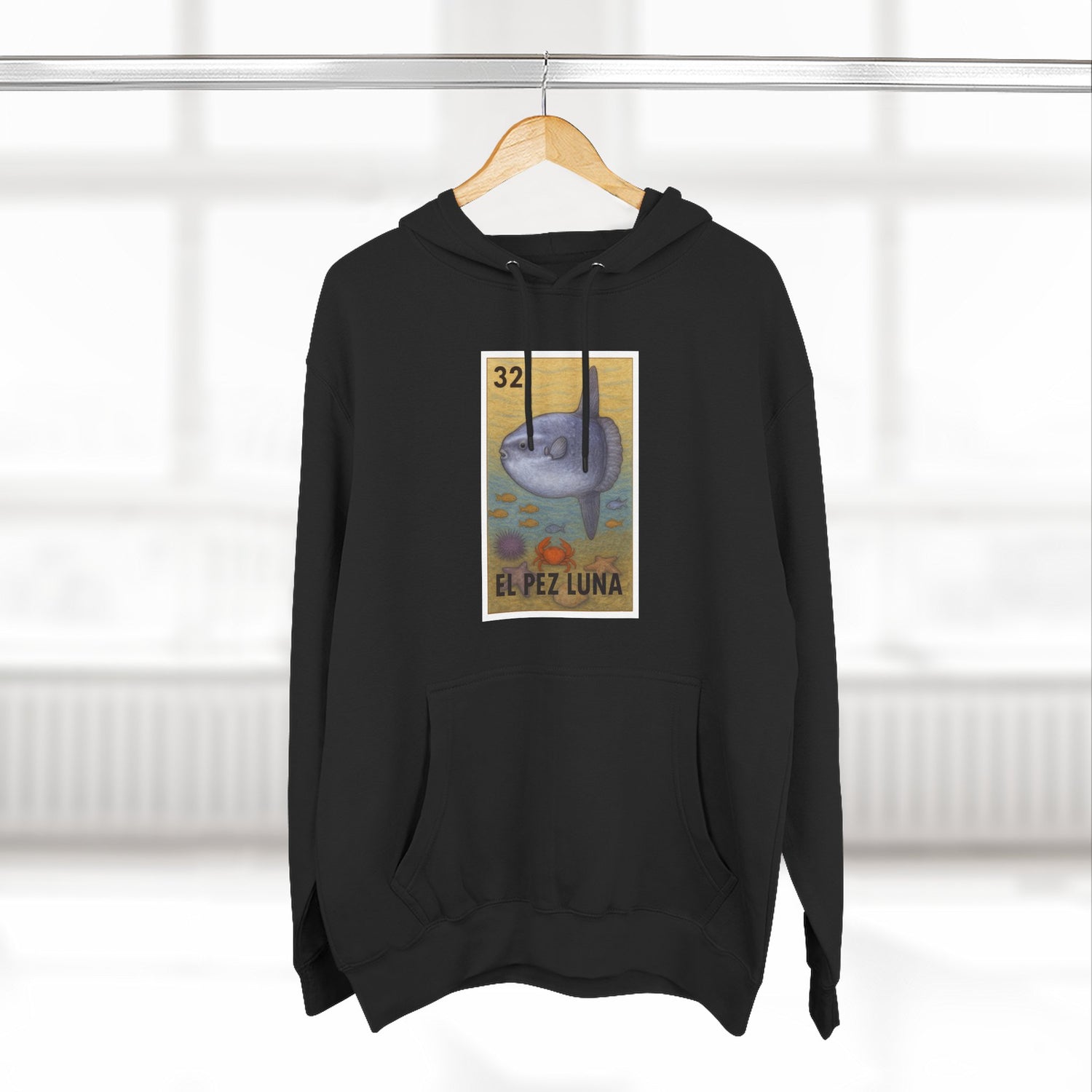 Sunfish Lotería Fleece Hoodie