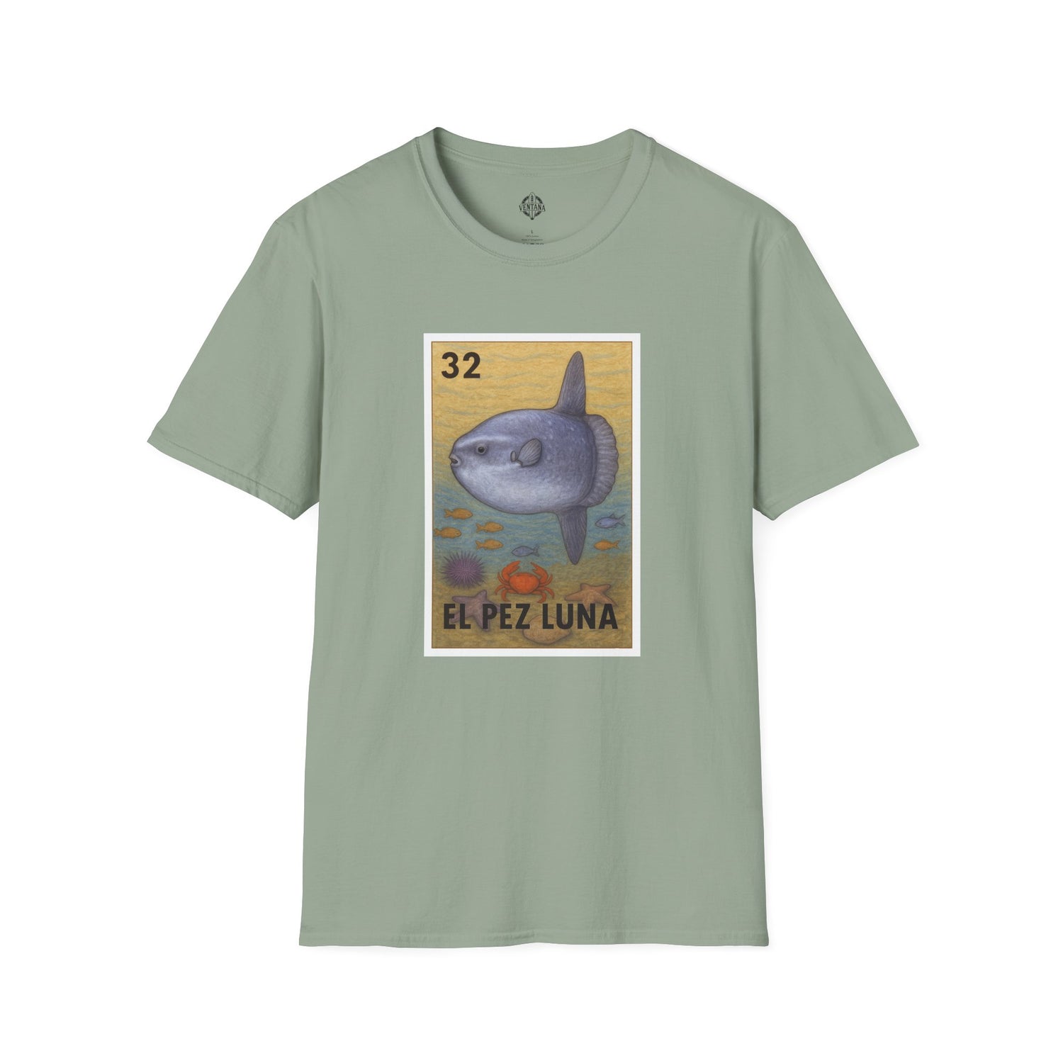 Sunfish Lotería cotton t-shirt image 8