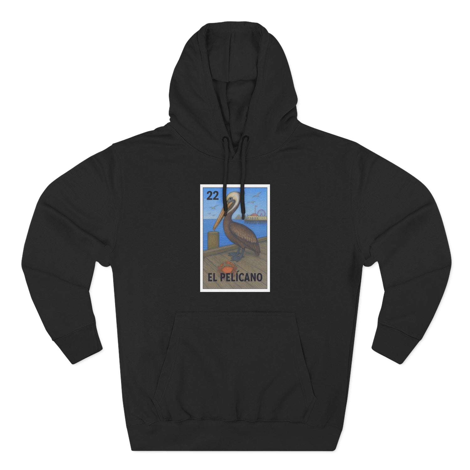 Pelican Loteria fleece hoodie product image 7