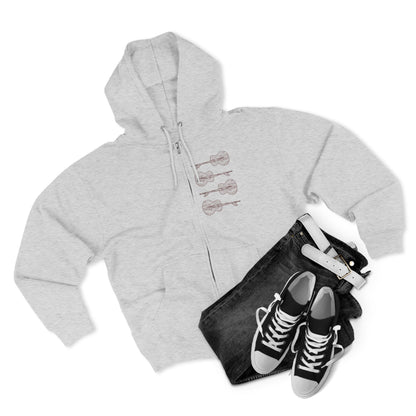 Ventana Santa Cruz Guitar Collab zip fleece hoodie image 8