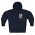 Dorado Lotería zip fleece hoodie image 1