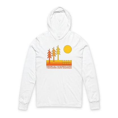 Ventana Circa 78 Unisex - Cotton Long Sleeve Hooded T-Shirt