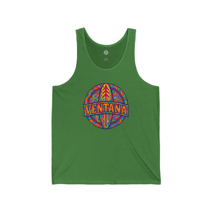 Ventana Psychedelic Treefish Logo jersey tank top image 7