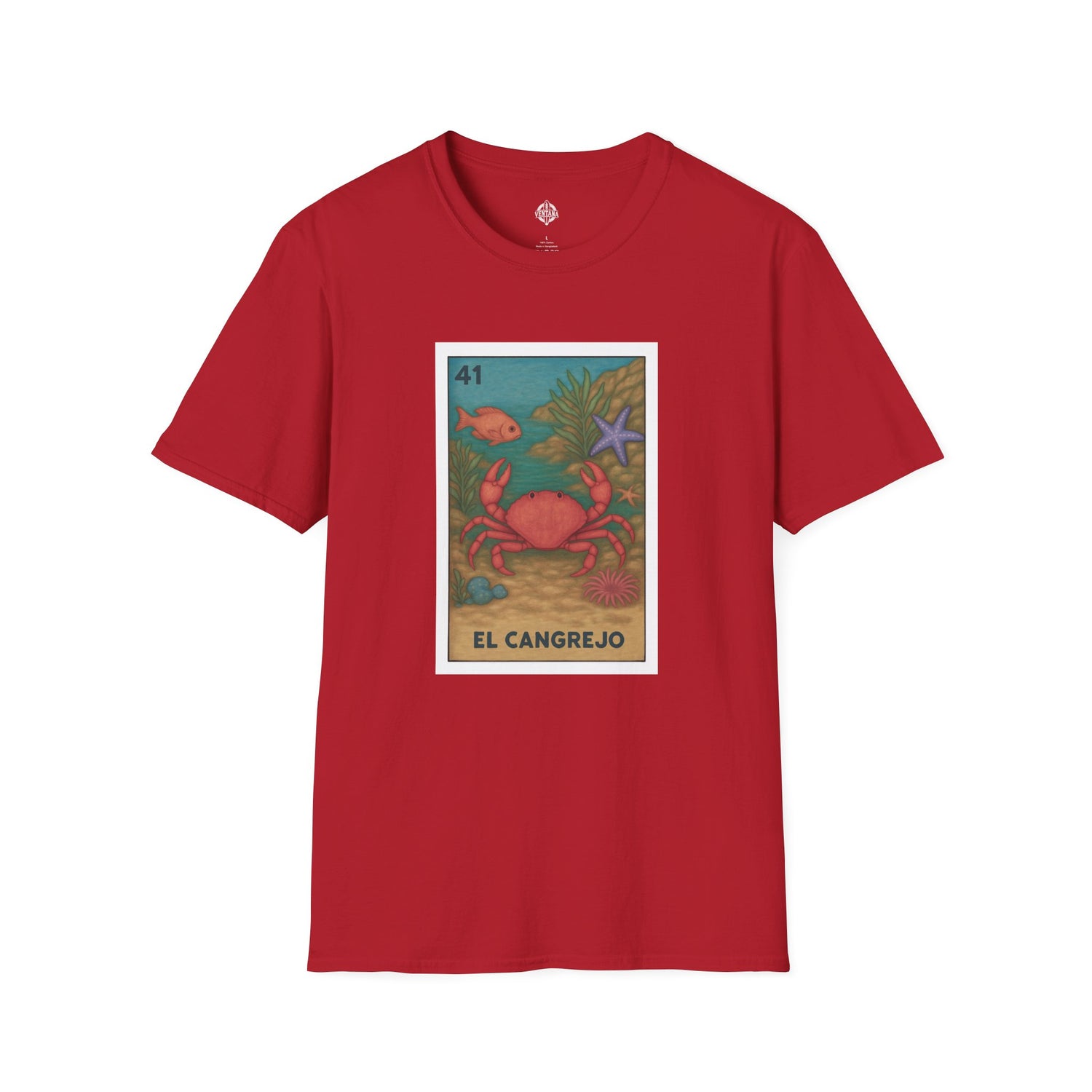 Crab Lotería cotton t-shirt image 16