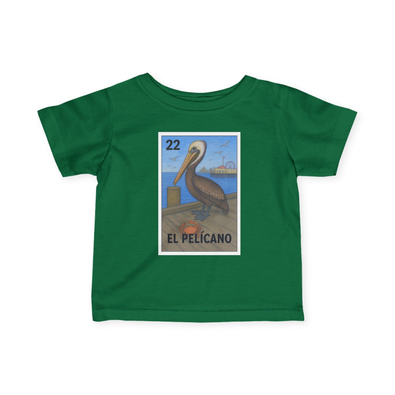Pelican Loteria infant cotton t-shirt product image 9