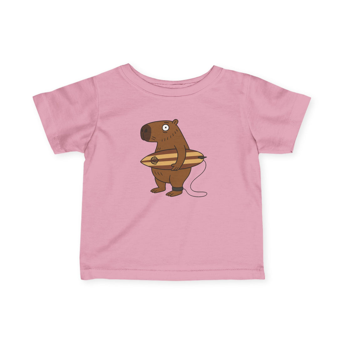 Capybara Surfer - Infant 100% Cotton T-Shirt