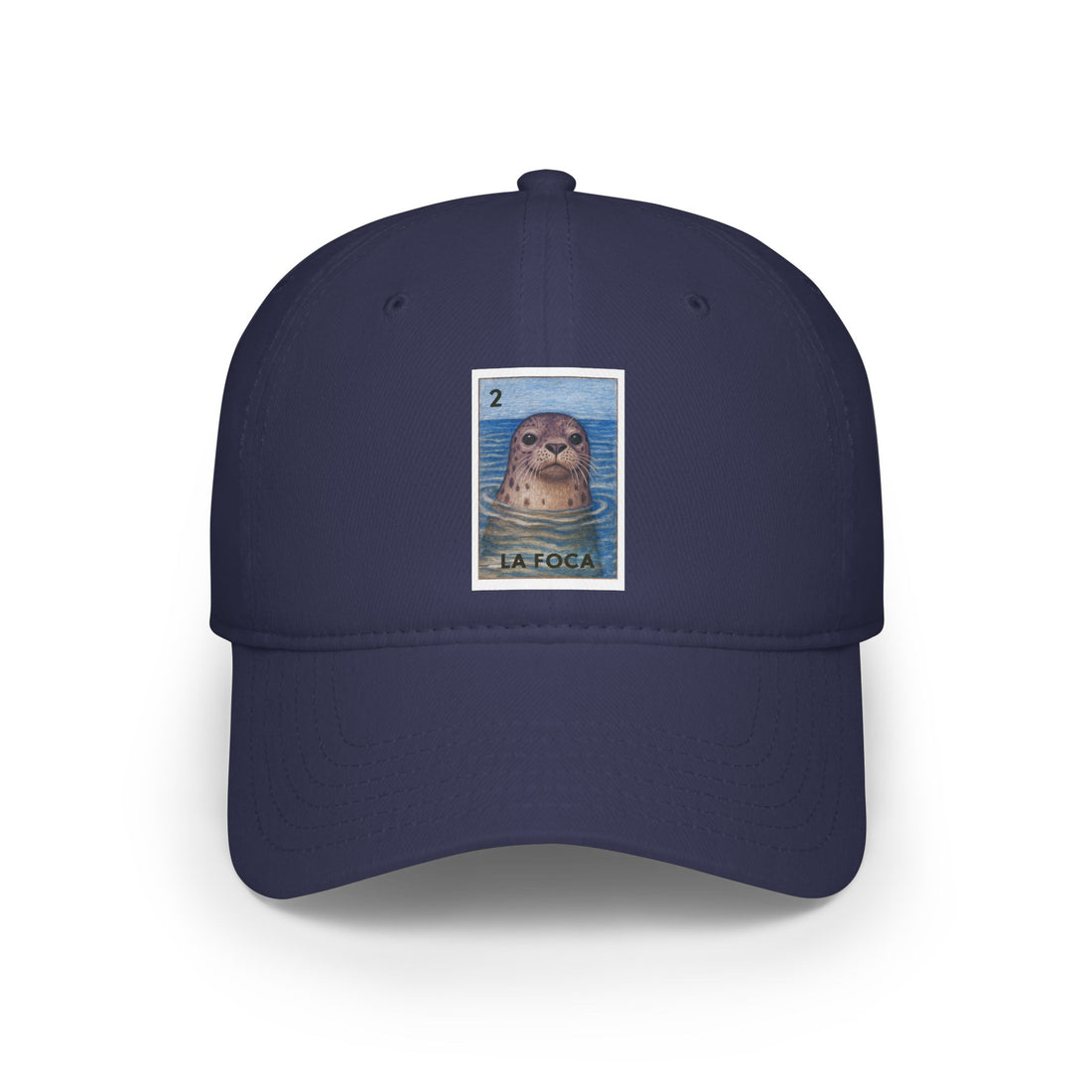 Seal Lotería Unisex - 100% Cotton Baseball Cap (La Foca)