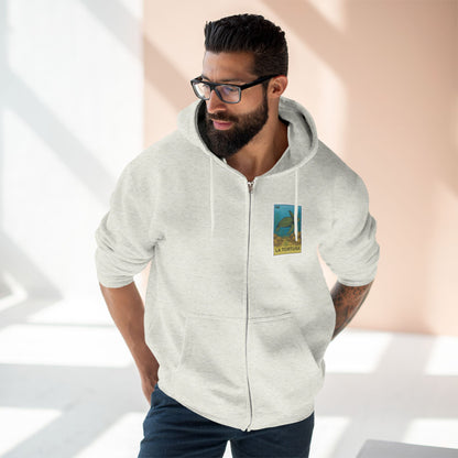 Turtle Lotería Zip Hoodie