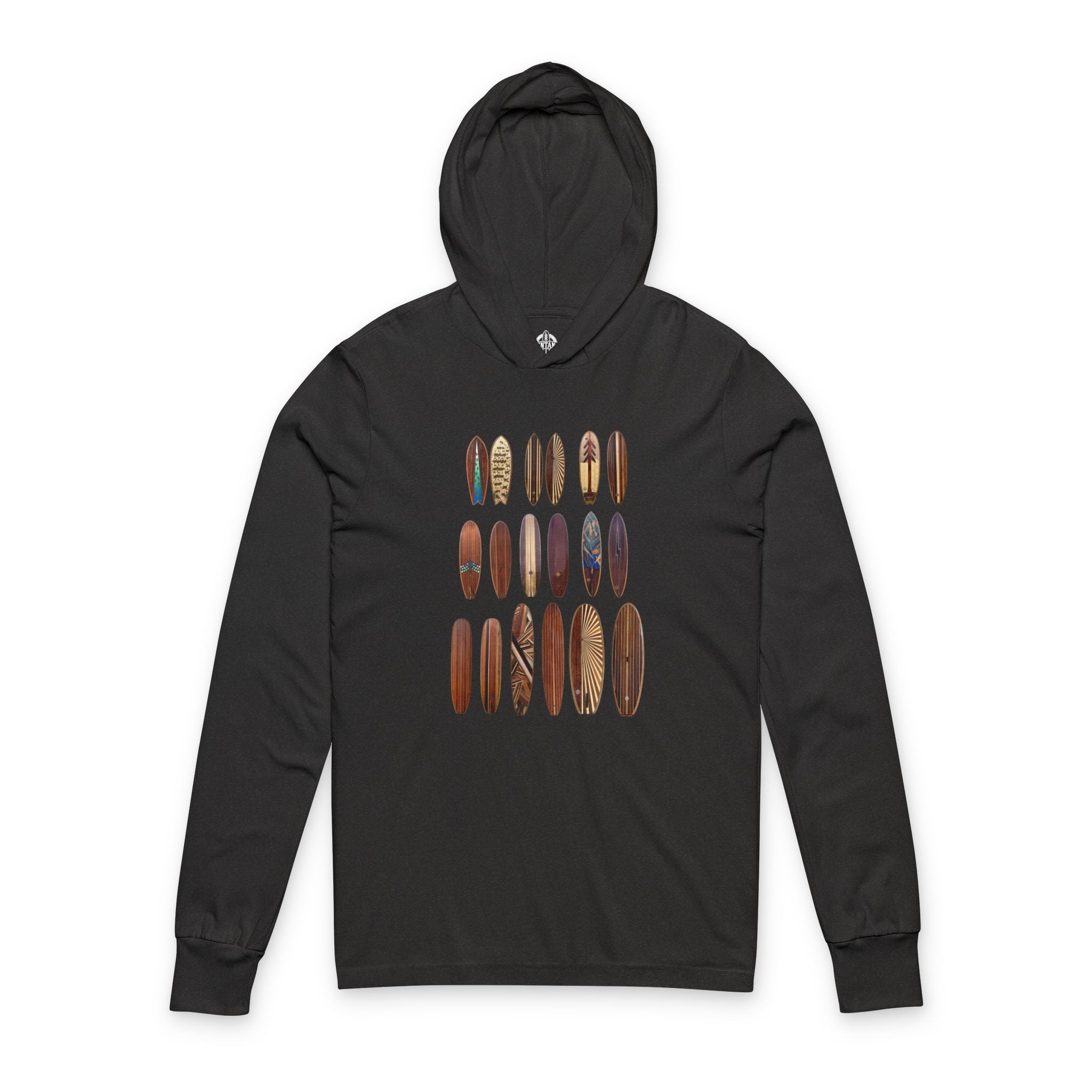 Ventana Wooden Surfboards cotton hooded long sleeve t-shirt image 5