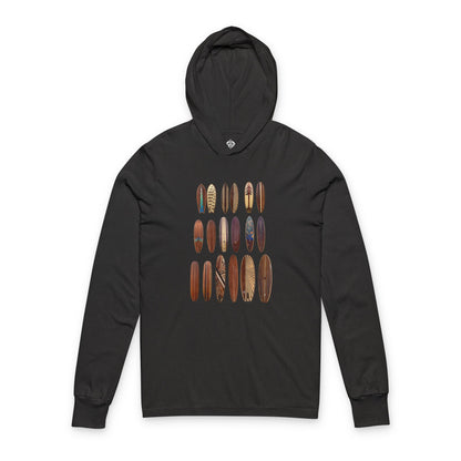 Ventana Wooden Surfboards cotton hooded long sleeve t-shirt image 5