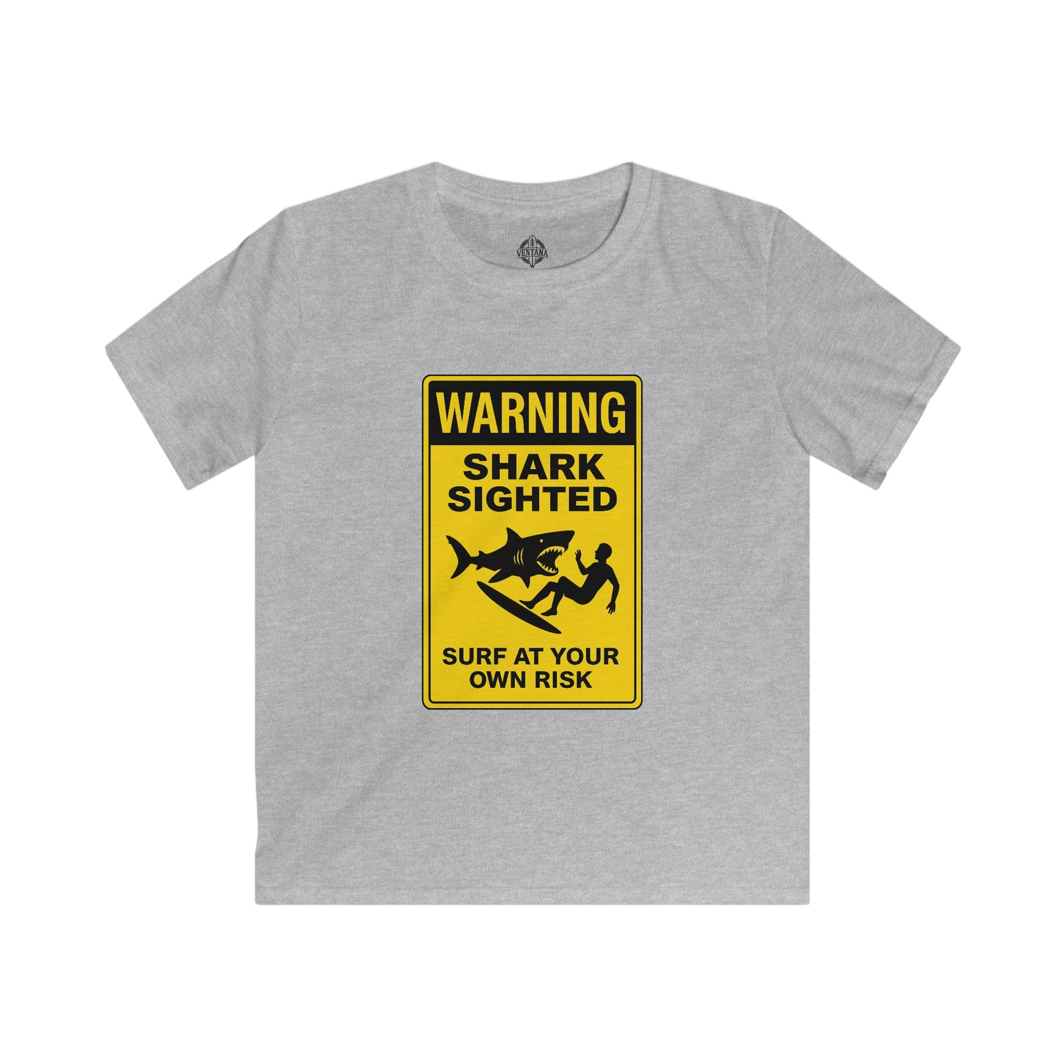 Shark Sighted kids soft style t-shirt image 6
