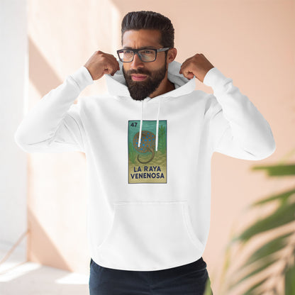 Stingray Lotería fleece hoodie image 14