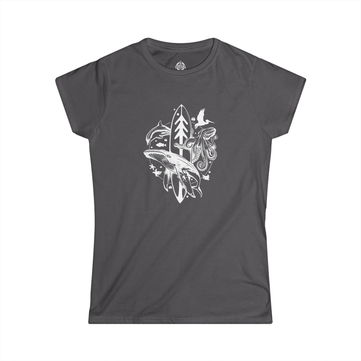 Ventana Monterey Bay by Thiago Bianchini cotton t-shirt image 3