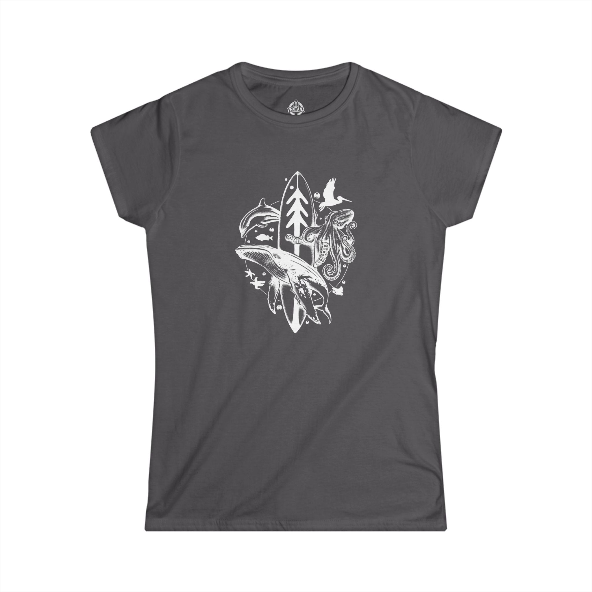Ventana Monterey Bay by Thiago Bianchini cotton t-shirt image 3